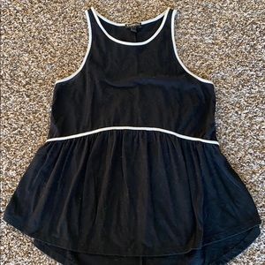 Express racerback peplum top